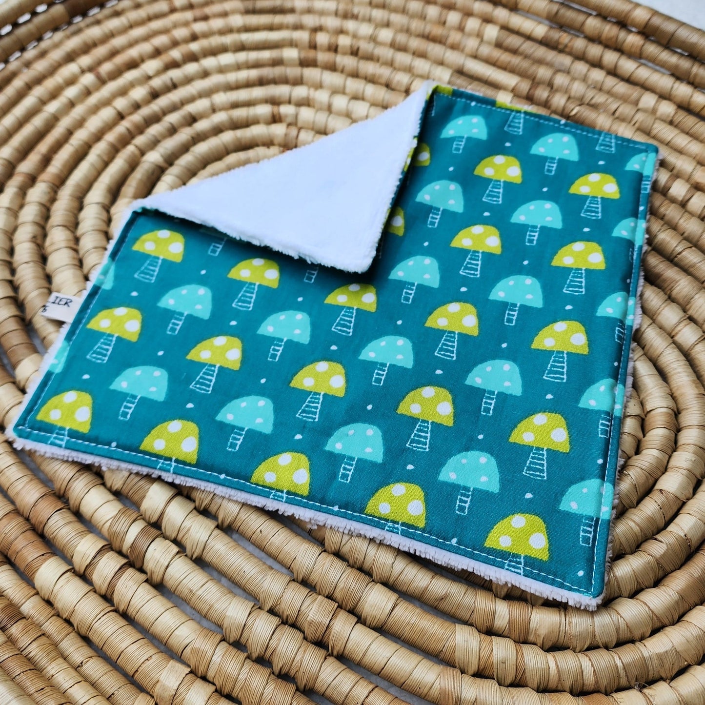 Serviette visage Champignons