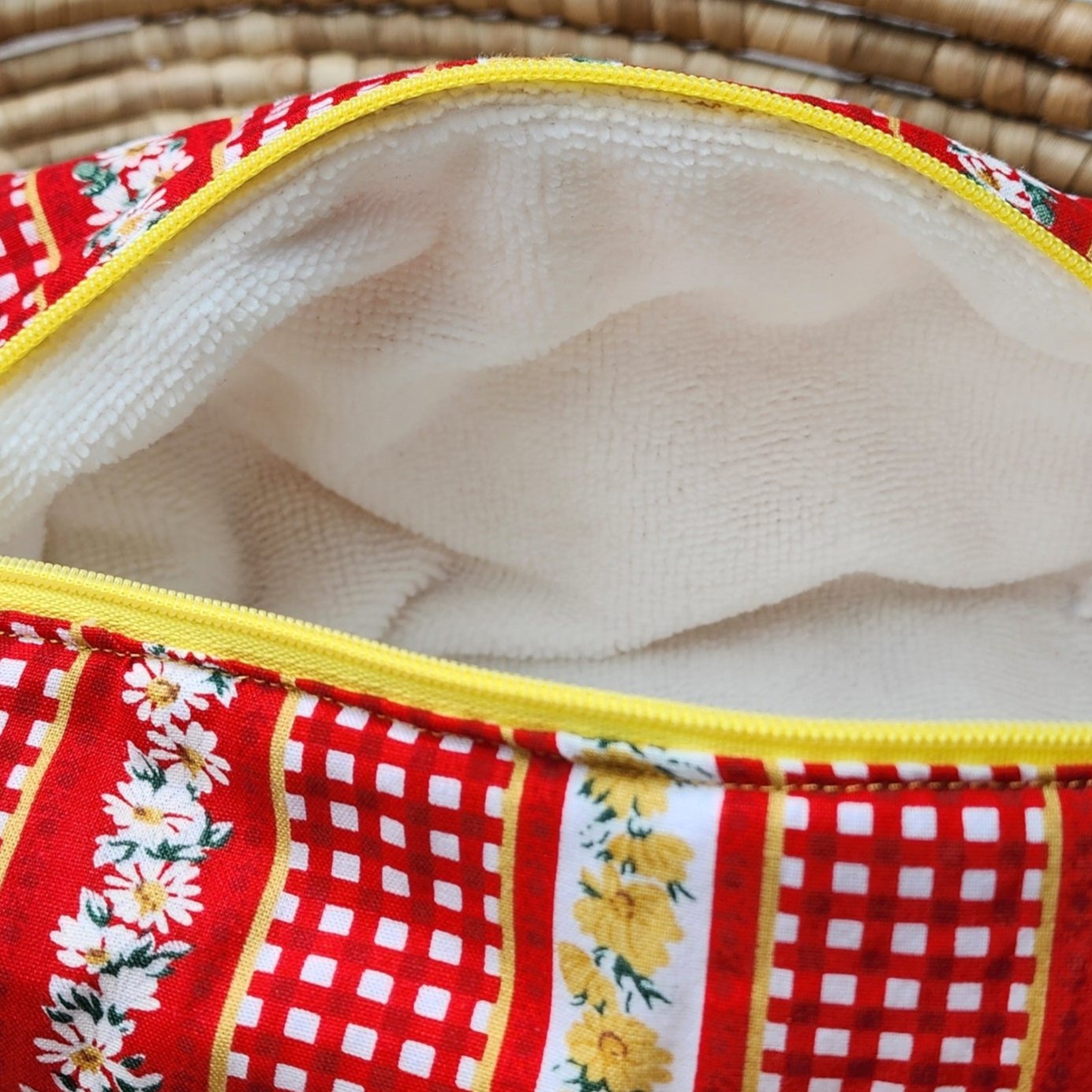 Trousse Retro rouge