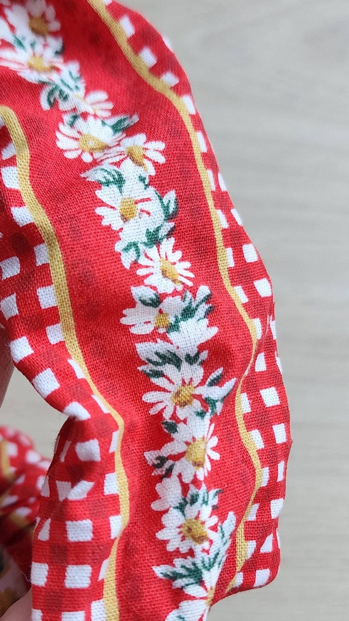Chouchou Retro rouge