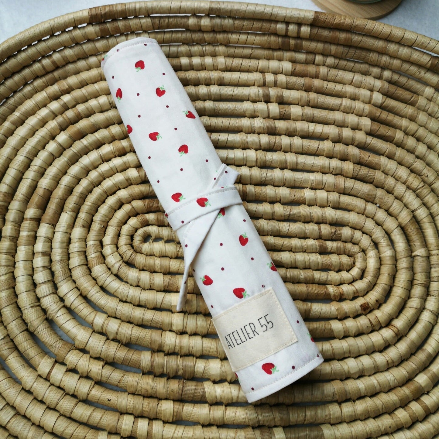 Serviette à couverts Fraisy
