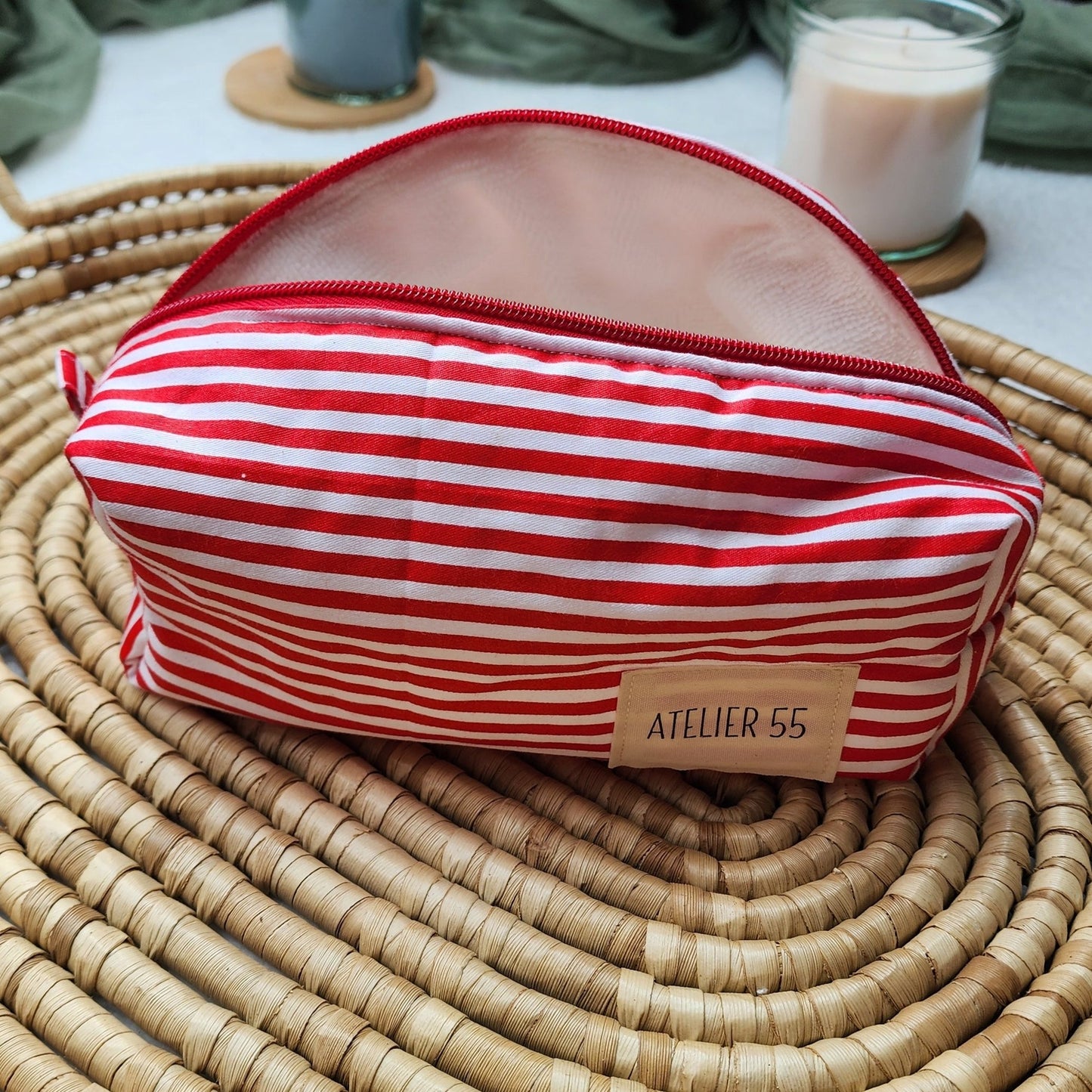 Trousse Rayé
