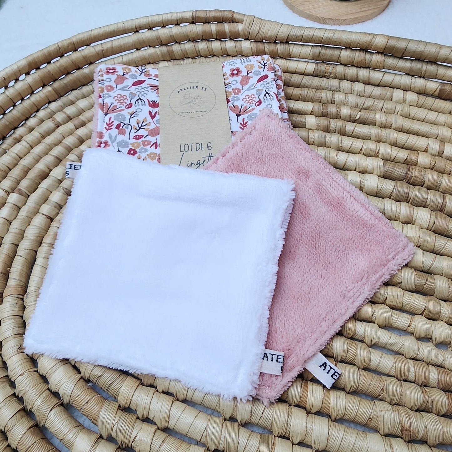 Lot de 6 lingettes Julie