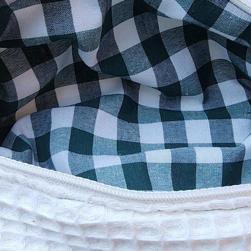 Trousse Vichy vert