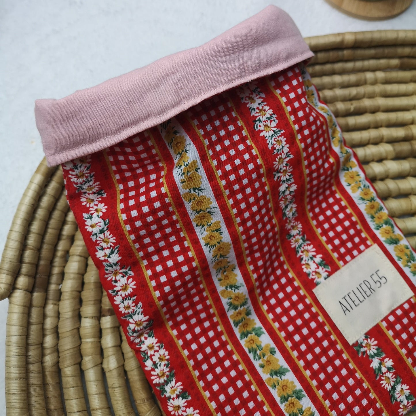 Housse de livre Retro rouge