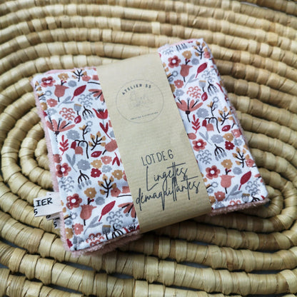 Lot de 6 lingettes Julie