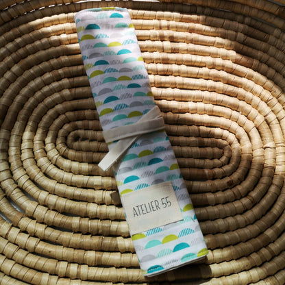Serviette à couverts Pont bleu