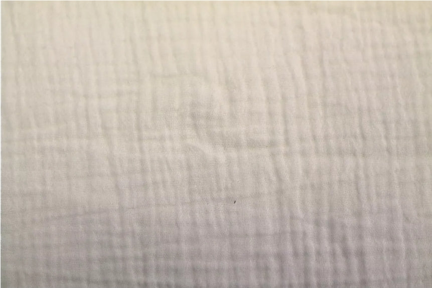 Double gaze Blanc cassé