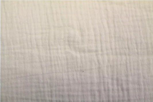 Double gaze Blanc cassé