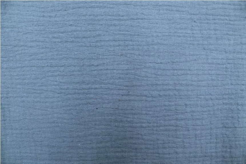 Double gaze Bleu indigo