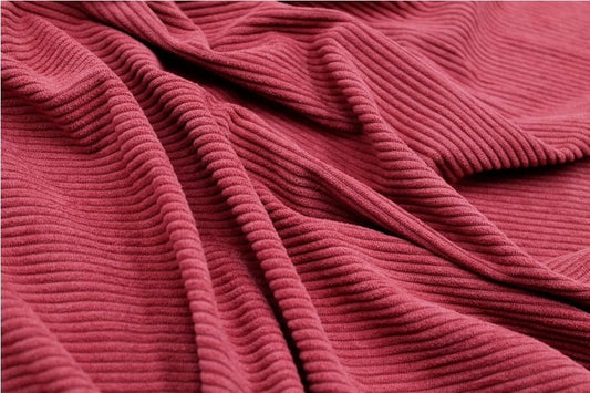Velours côtelé Rouge
